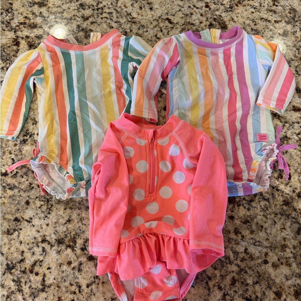Baby Girls Ruffle Butts Swim Bundle